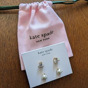 Kate Spade rise & shine stud earrings (NWT)
